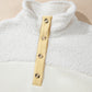 Mock Neck Long Sleeve Sherpa Sweatshirt