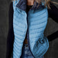 Pocketed Zip Up Vest