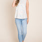 BOMBOM Star Print Round Neck Tank