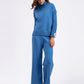 Basic Bae High- Low Turtleneck Long Sleeve Top and Pants Sweater Set