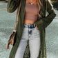 Openwork Open Front Long Sleeve Cardigan