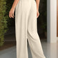 Pocketed High Waist Wide Leg Pants