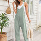 V-Neck Spaghetti Strap Jumpsuit