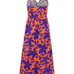 Twisted Printed V-Neck Cami Dress