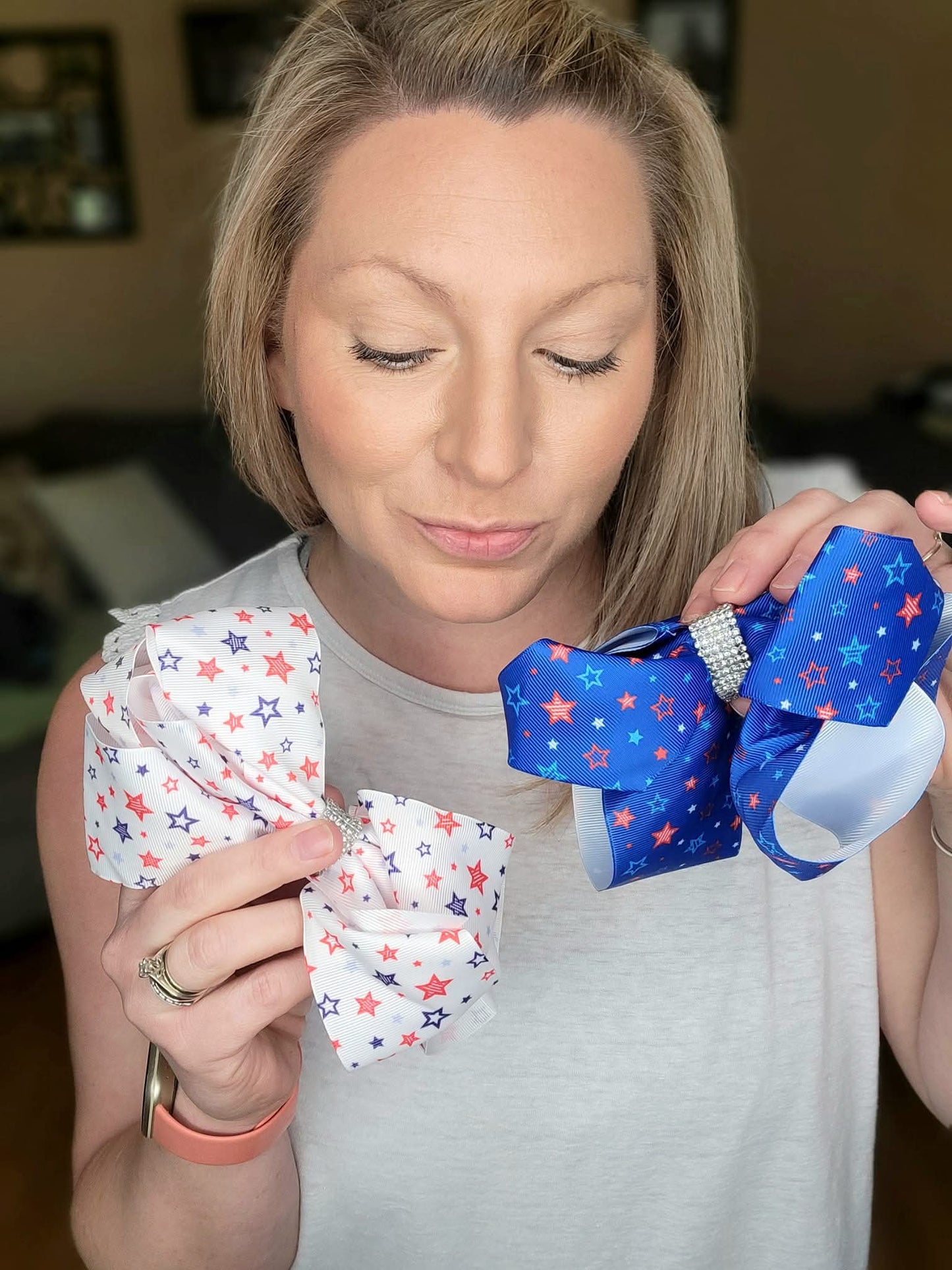 Star Spangled Jumbo Bow