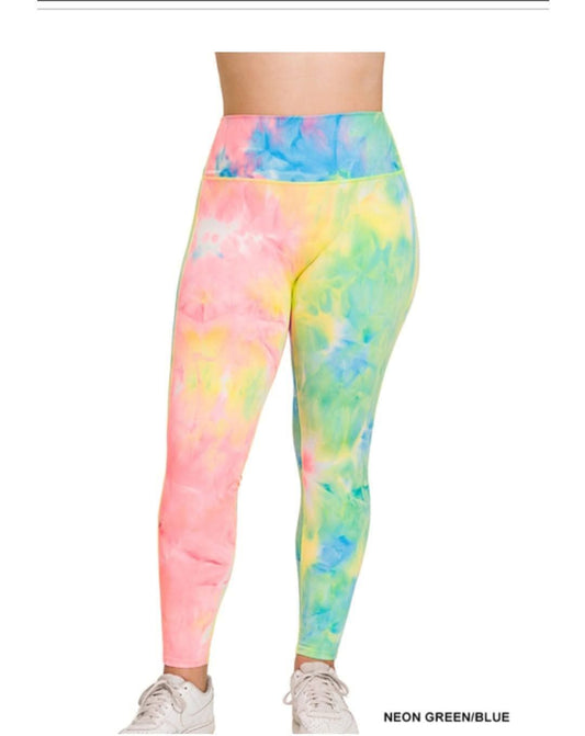 Zenana Tye Dye Leggings