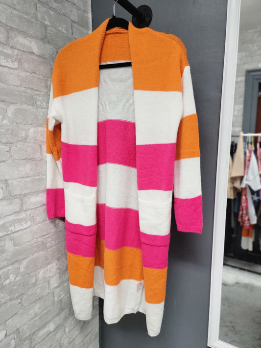 Color Block Cardi