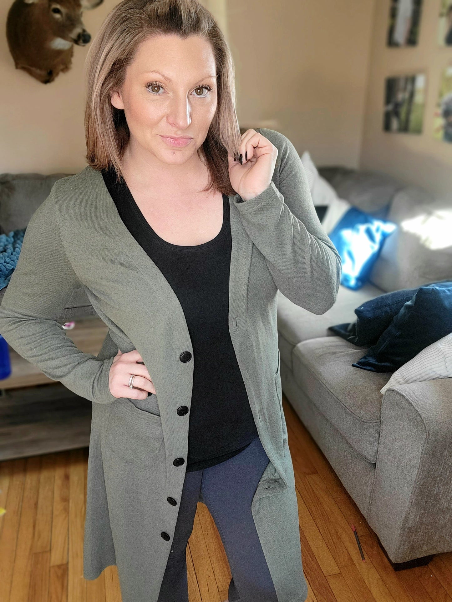 Green with Envy Cardigan