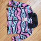 Girls Aztec fleece Jacket