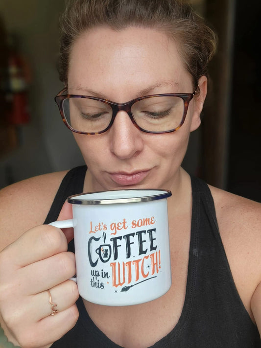 Coffee in this Witch mug