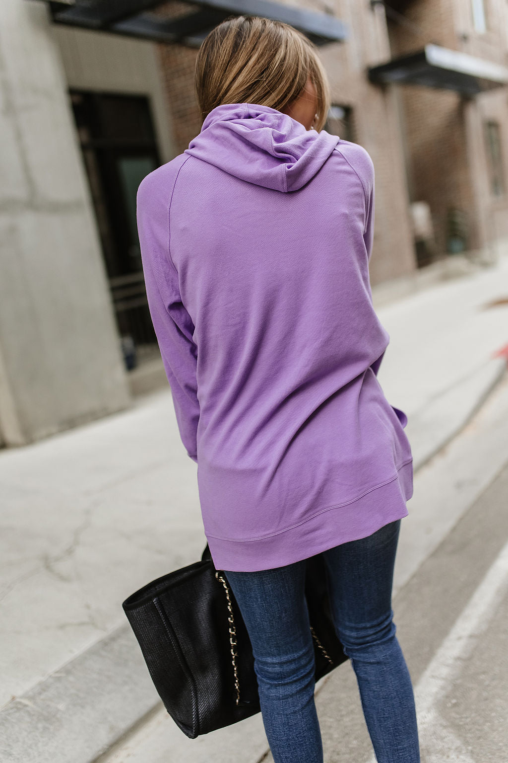 Ampersand Avenue Side Slit Hoodie