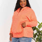Double Take Quarter-Snap Dropped Shoulder Hoodie