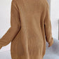 Open Front Long Sleeve Cardigan with Pockets