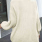 Drop Shoulder Balloon Sleeve Cardigan