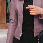 Mock Neck Zip Up Jacket