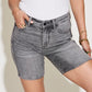Judy Blue Full Size Washed Bermuda Denim Shorts