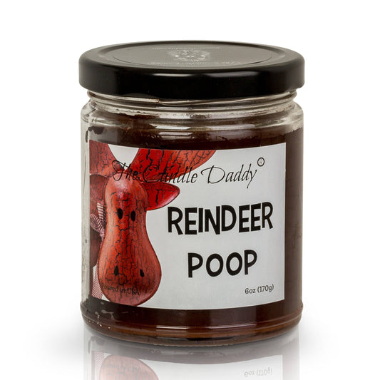 Reindeer Poop Holiday Candle - Funny Christmas Coffee Candle