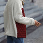 Leopard Color Block Zip-Up Jacket