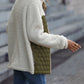 Leopard Color Block Zip-Up Jacket