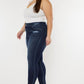 Kancan Wendy Cat's Whiskers Raw Hem High Waist Jeans