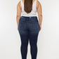 Kancan Wendy Cat's Whiskers Raw Hem High Waist Jeans