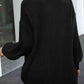 Drop Shoulder Balloon Sleeve Cardigan