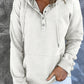 Dropped Shoulder Long Sleeve Hoodie with Pocket