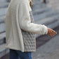 Leopard Color Block Zip-Up Jacket