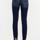 Kancan Wendy Cat's Whiskers Raw Hem High Waist Jeans