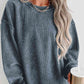 Aloria Corded Sweatshirt