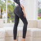 Wide Waistband Cropped Active Leggings