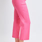 YMI Jeanswear Mid-Rise Hyperstretch Cropped Straight Pants