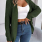 Open Front Long Sleeve Cardigan with Pockets
