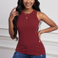 Round Neck Sleeveless Tank